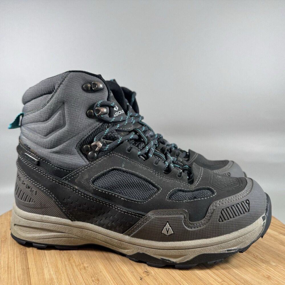 S‎ Vasque 7252 Breeze Gray AT Hiking Shoe Ultra Dry Womens 6.5 (Youth 5)